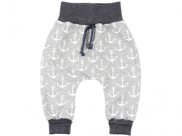 Babypants / Kinderpants Anker grau